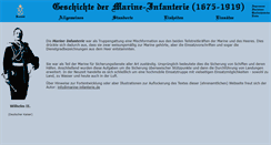 Desktop Screenshot of marine-infanterie.de